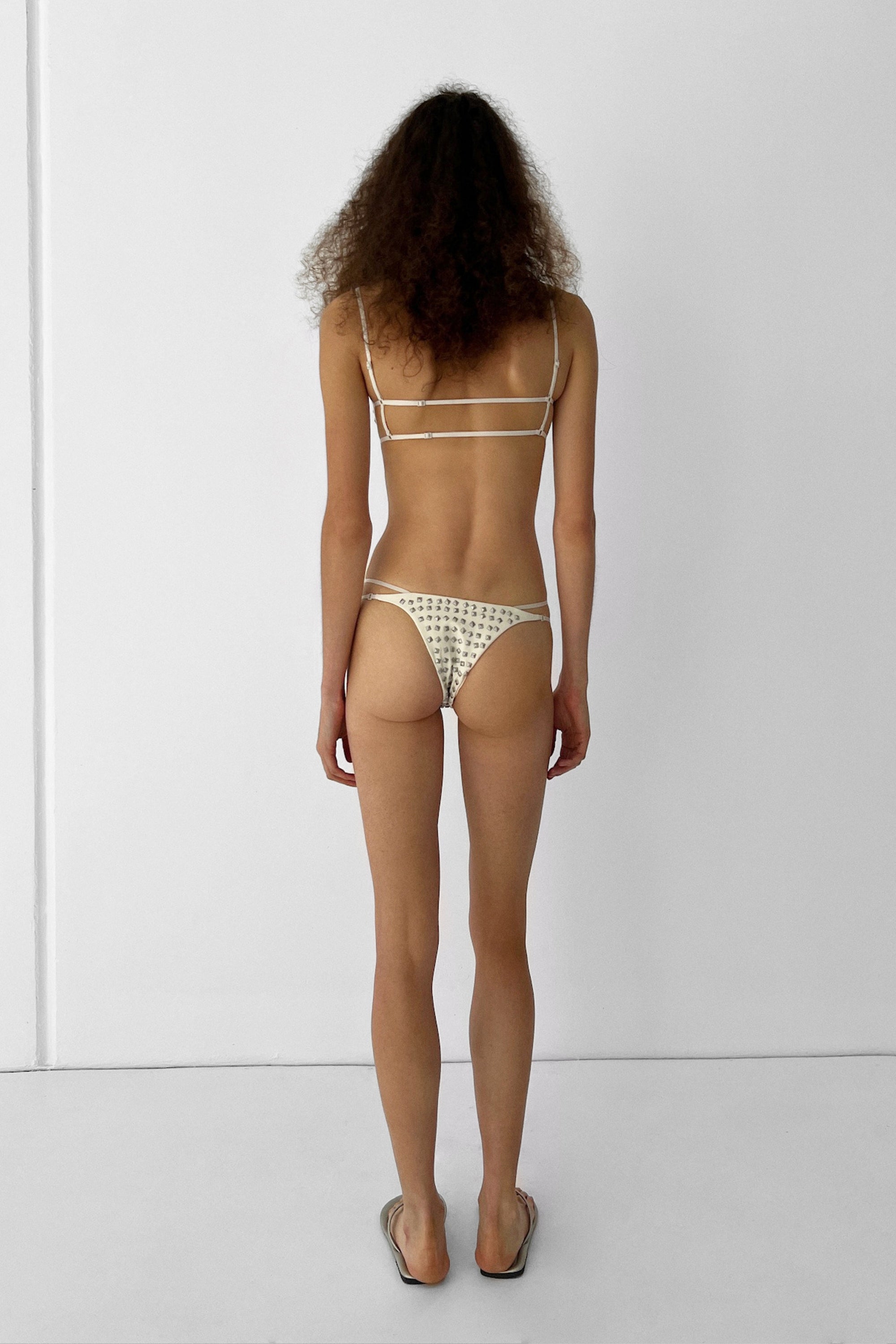 Betti Studded Bottom | Ecru