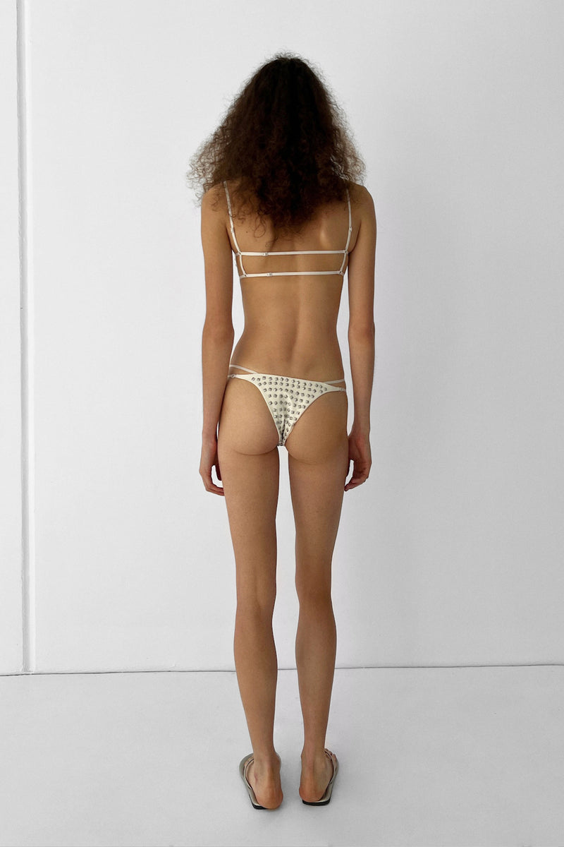 Betti Studded Bottom | Ecru