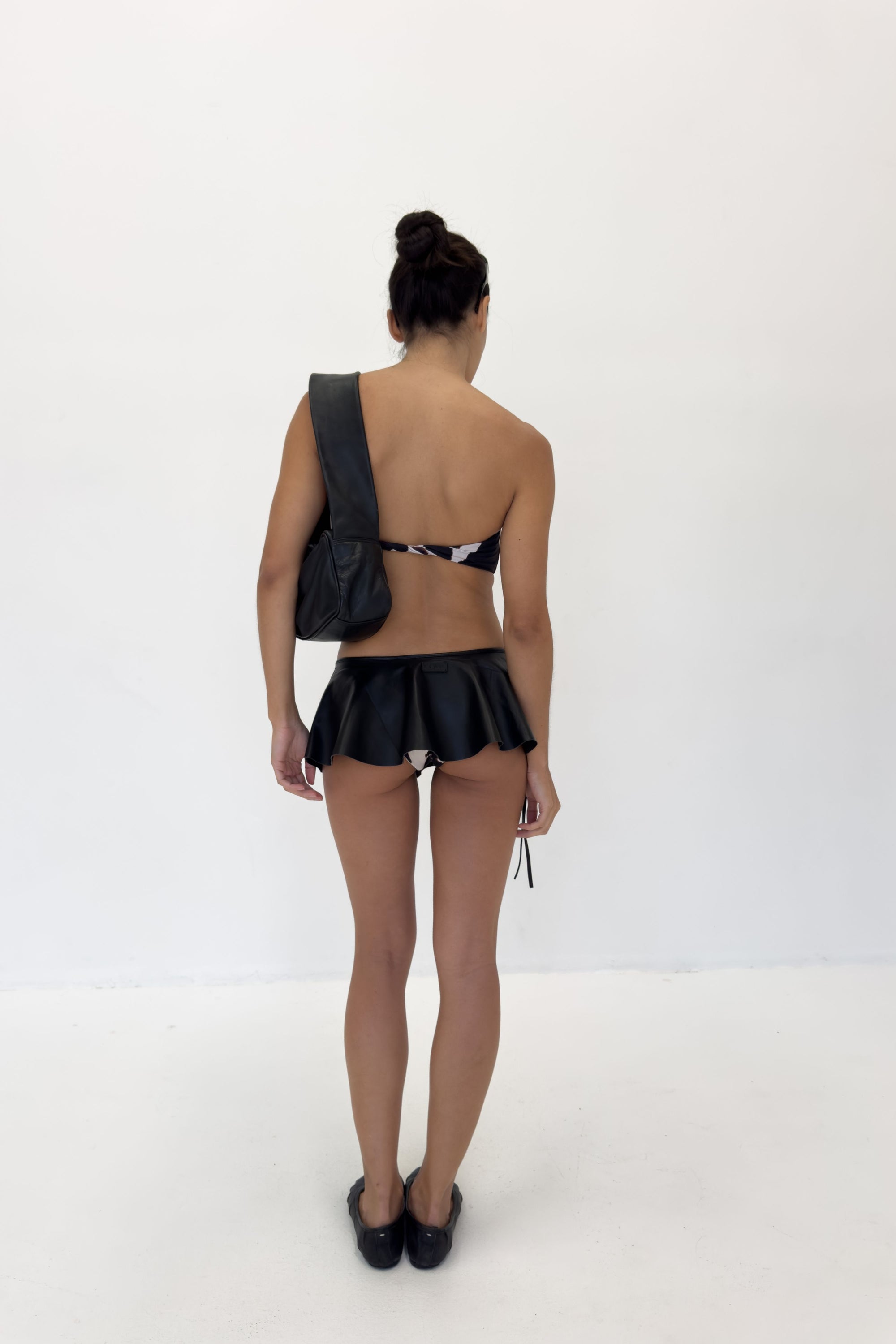 Twisted Bandeau Top | Cow
