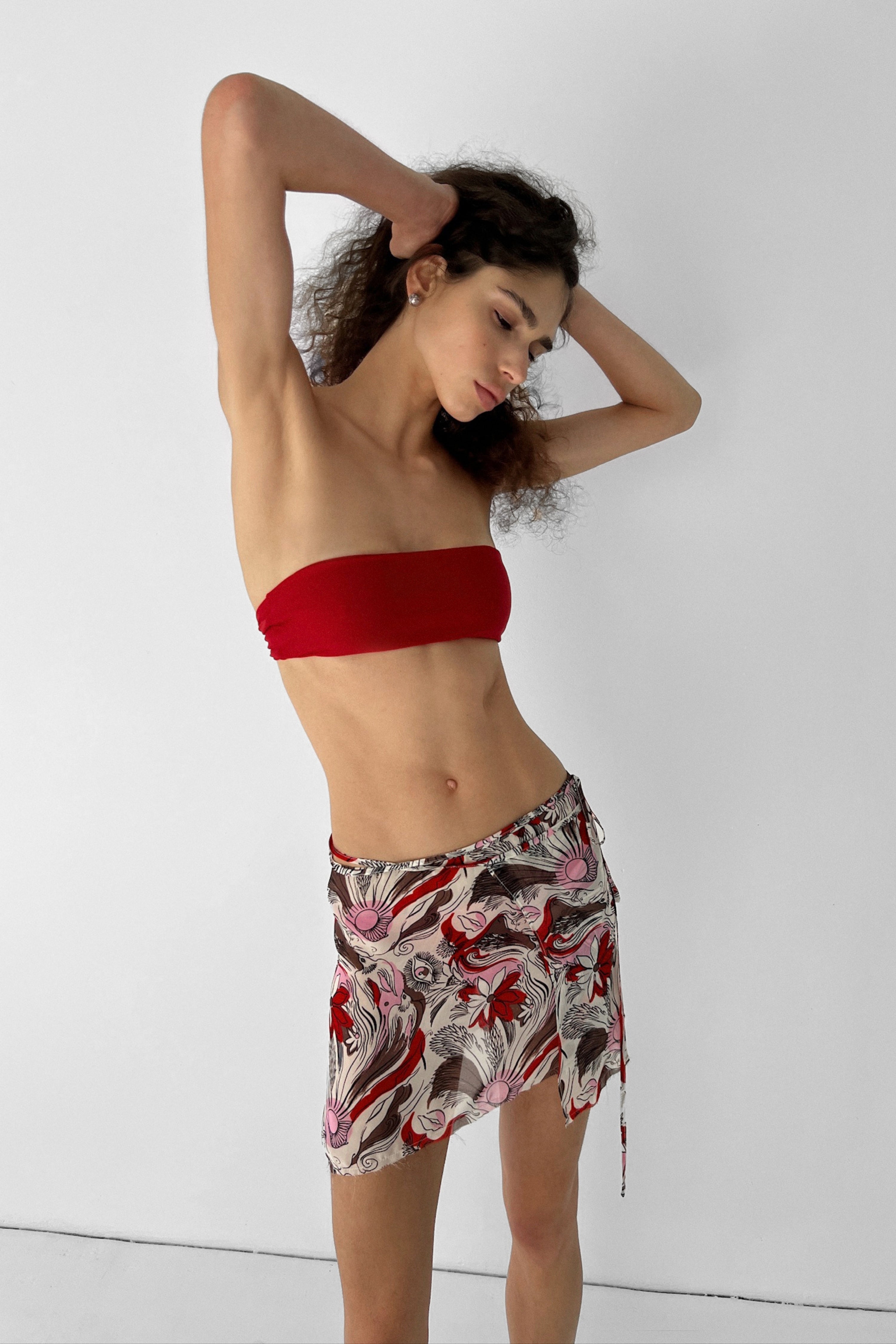 Visco Mini Warp Skirt | Venus