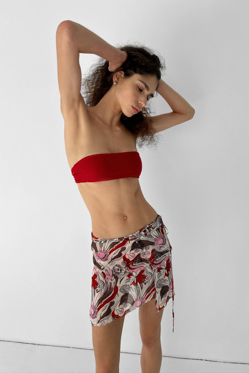 Visco Mini Warp Skirt | Venus