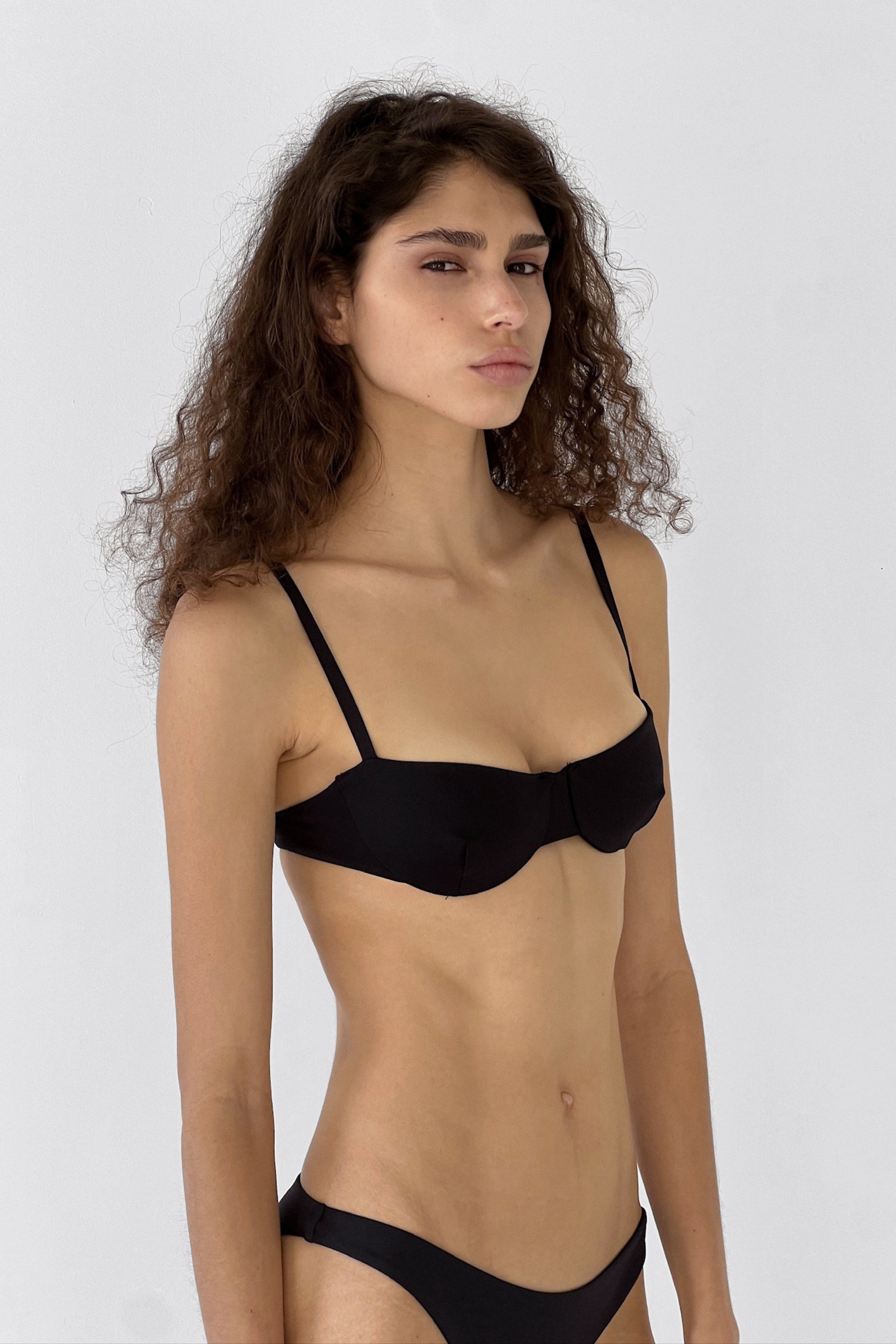 Classic Balconette Top | Black