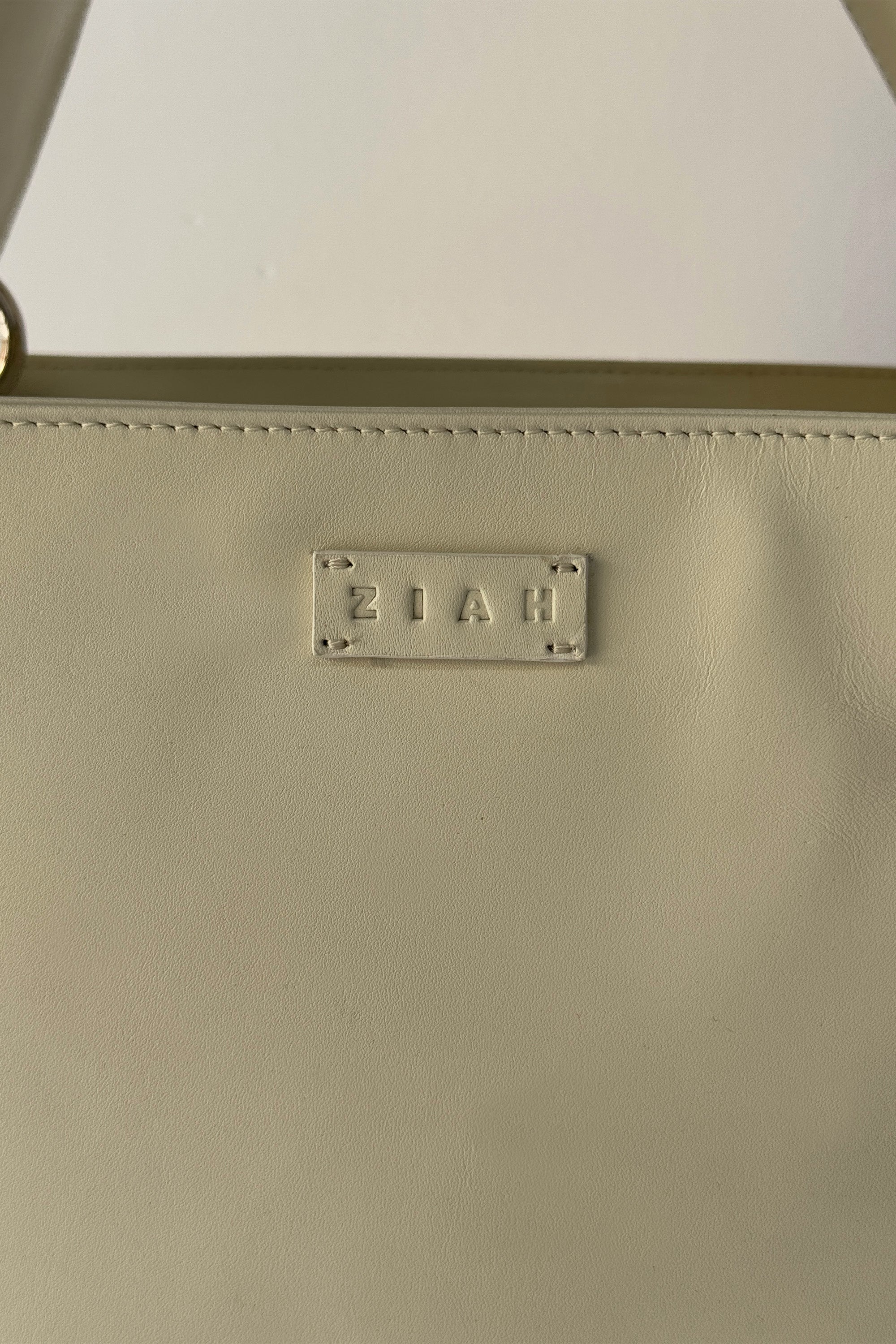 Large Eyelet Bag | Ecru