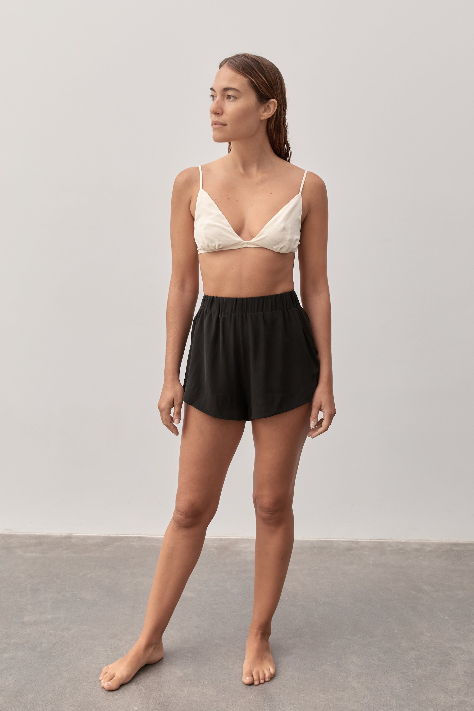 Ziah | Jacques Silk Bra | Ecru