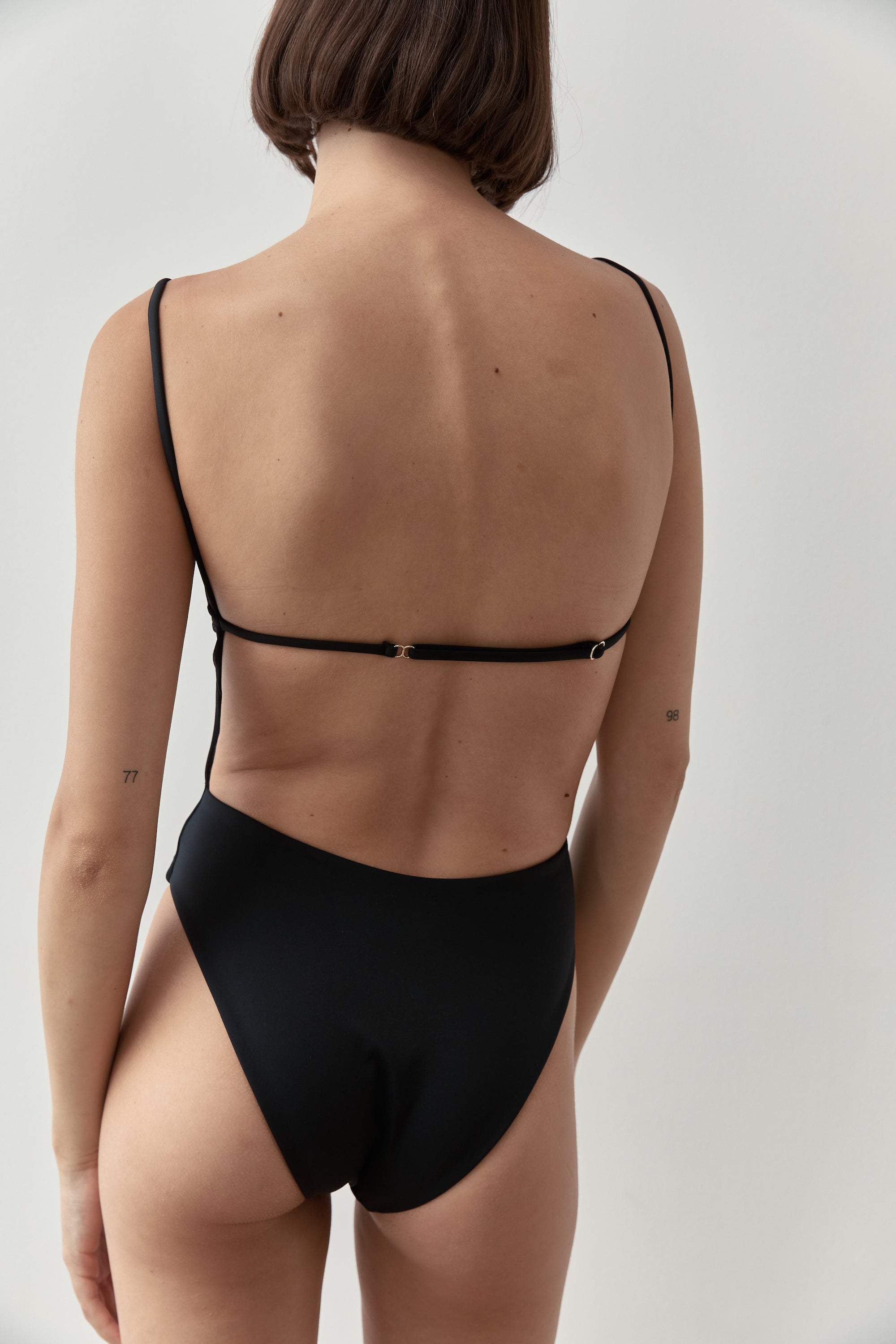 Ziah | Beauvoir One Piece | Black