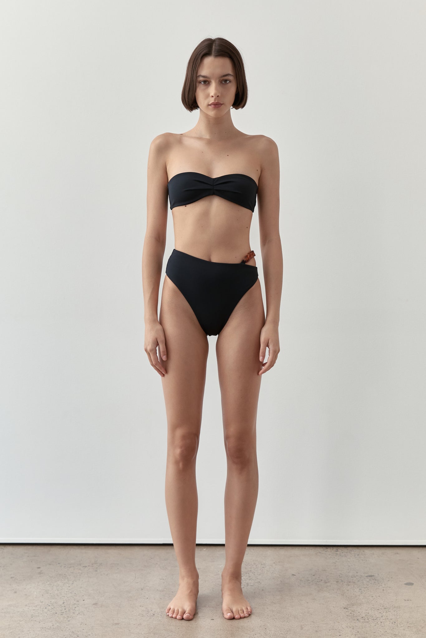 Ziah Swim | Defier Chain Bottom | Black