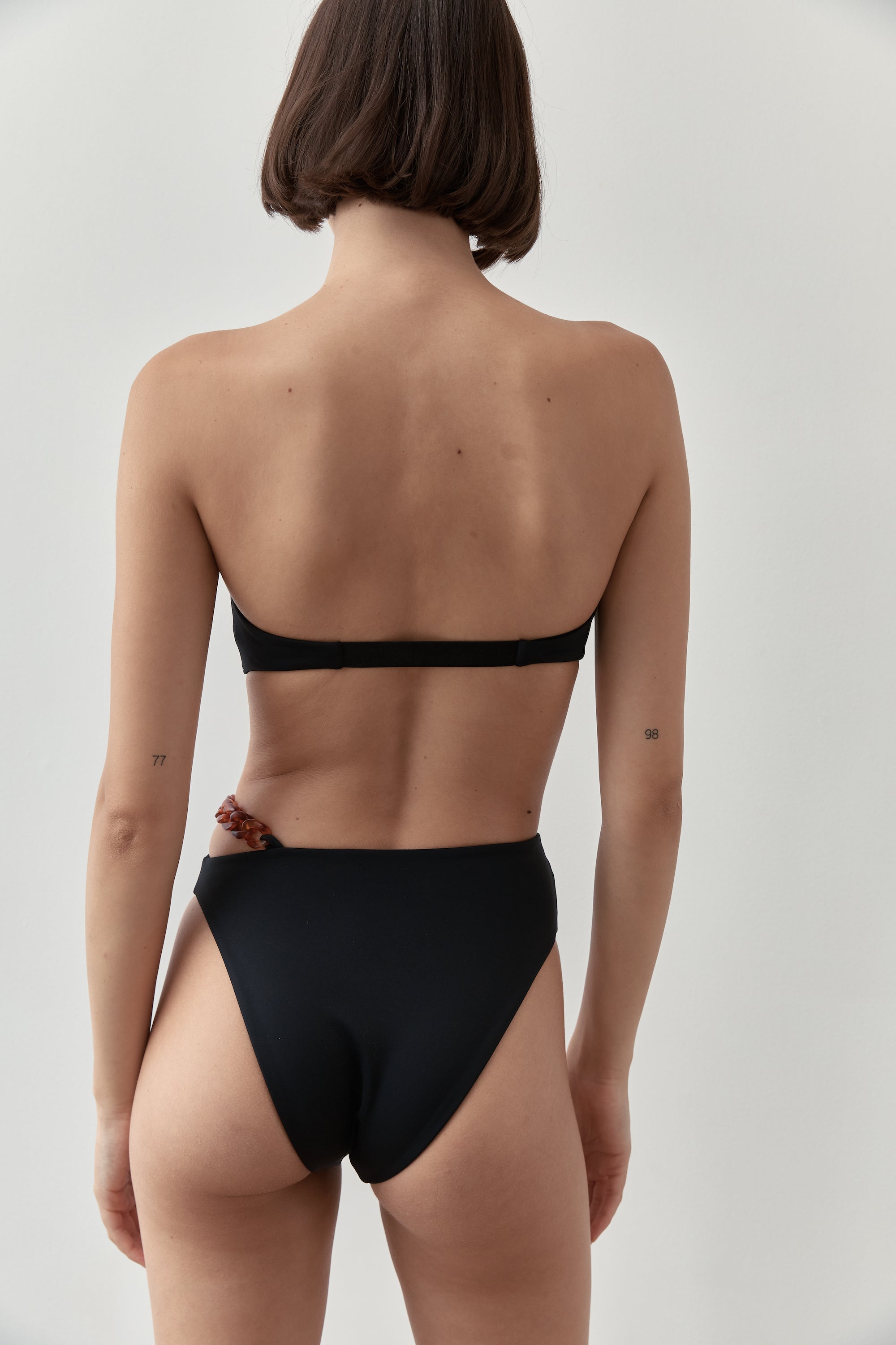 Ziah Swim | Defier Chain Bottom | Black