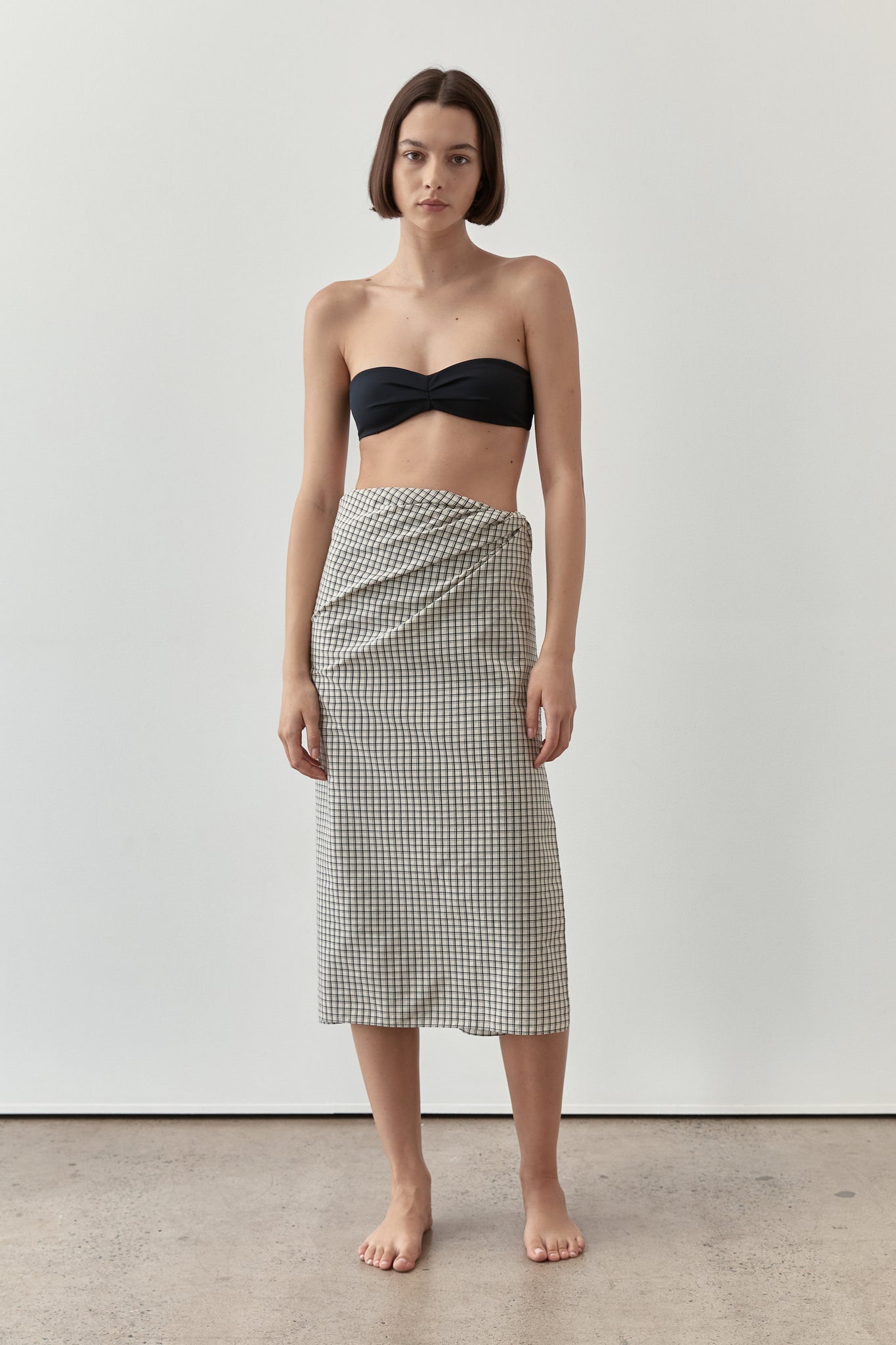 Ziah | Bijou Check Sarong | Bijou Check