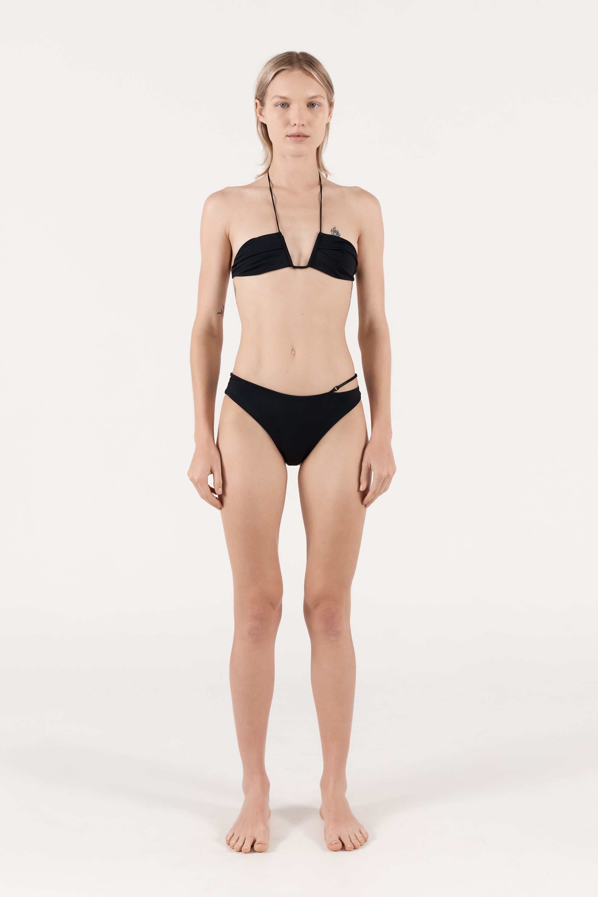 Ziah Swim | Neal Halter Top | Black