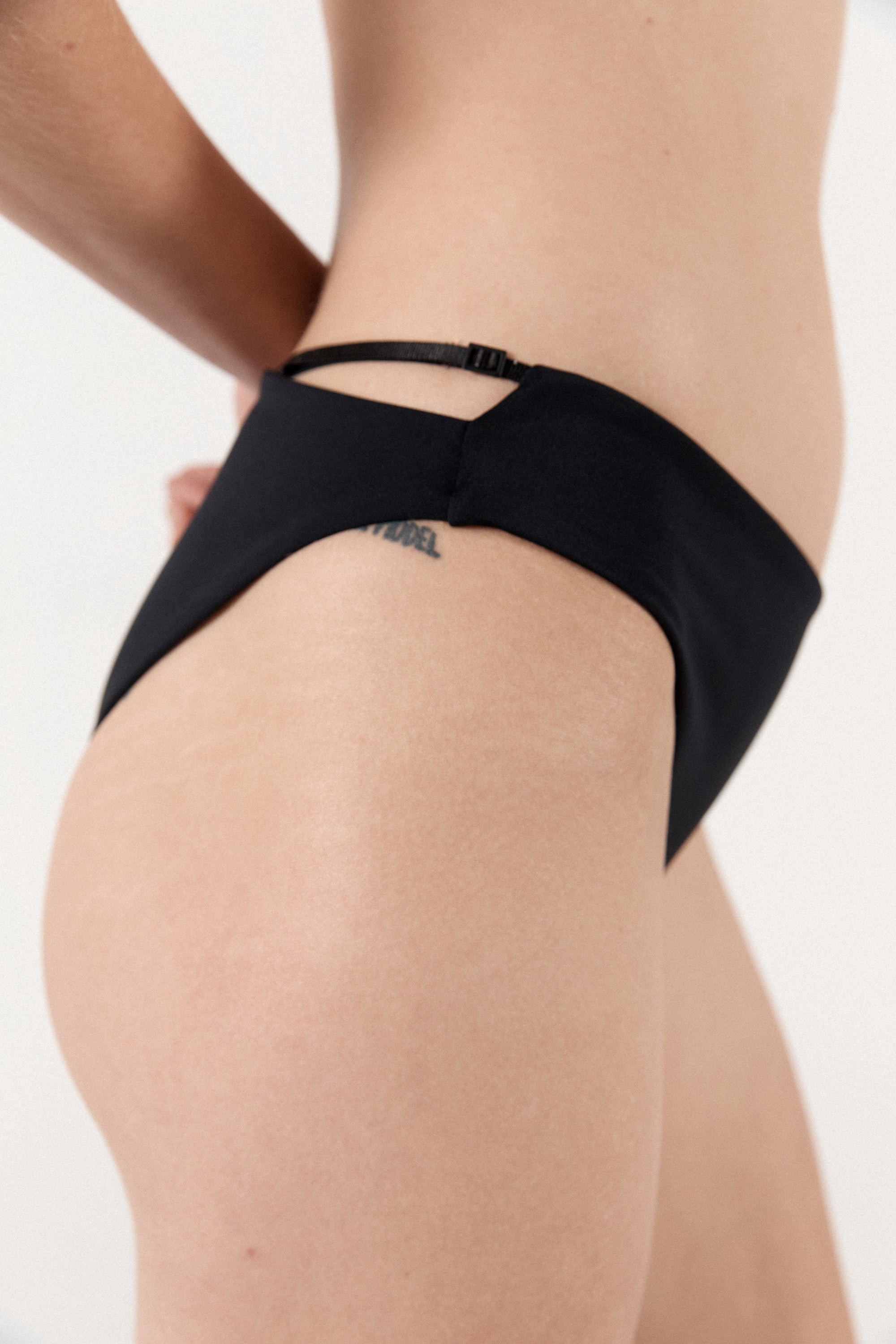 Ziah Swim | Mae Bottom | Black