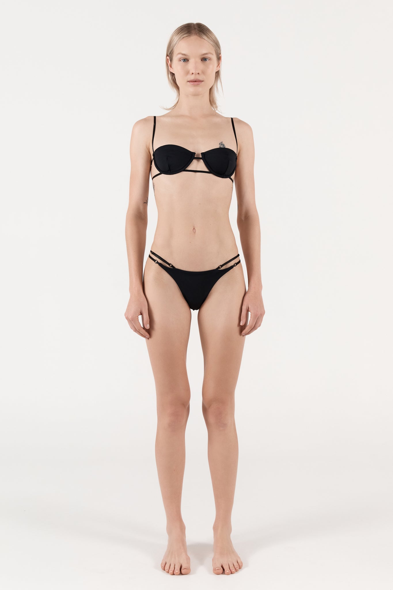 Ziah Swim | Betti Bottom | Black